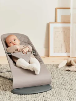 BabyBjörn - Sitteri Balance Bliss - Cotton Sand Grey