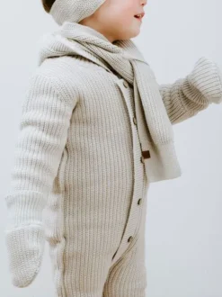 Baby's Only - vauvan neulehuivi - Warm Linen