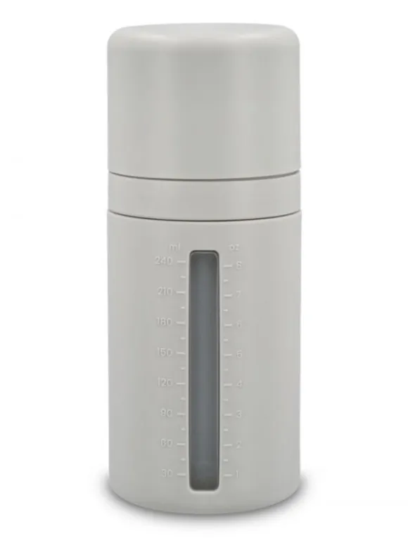 BabyWallaby - Tuttipullo 240ml, vaaleanharmaa