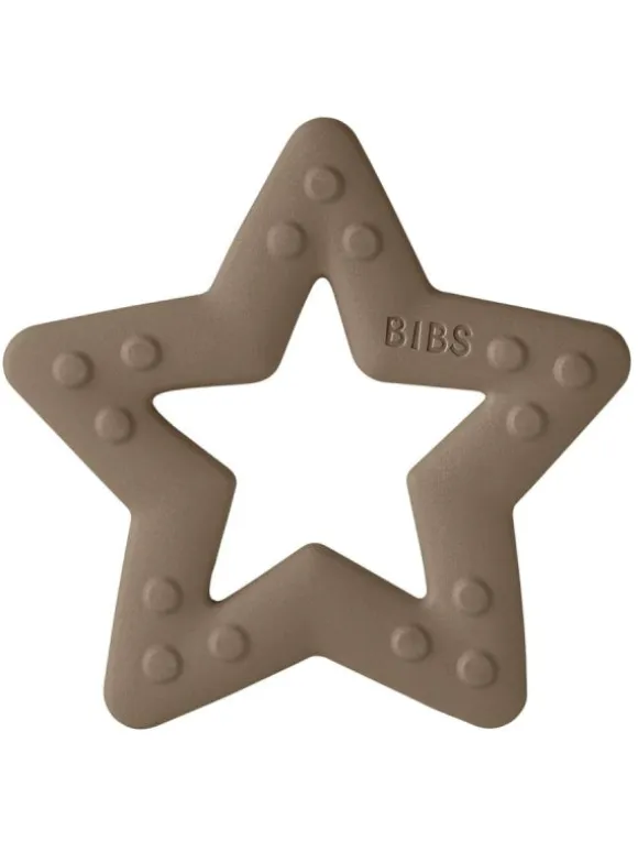 BIBS - vauvan purulelu star - dark oak
