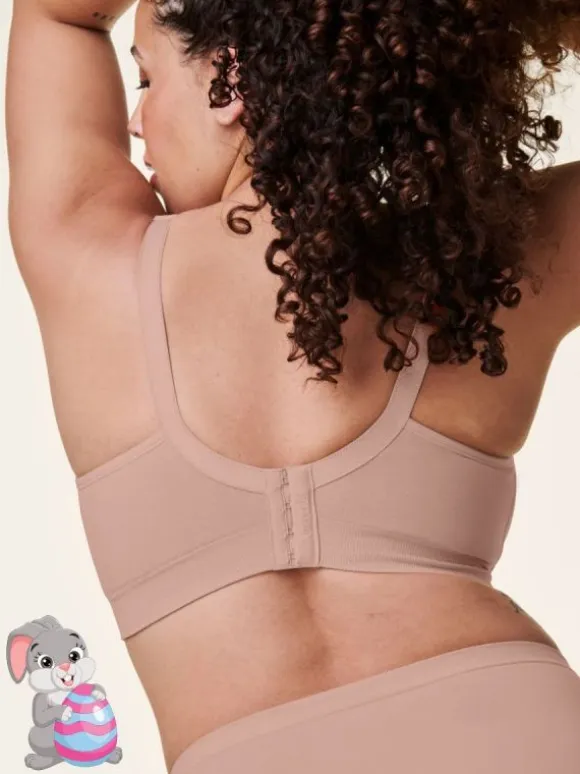 BRAVADO - imetysliivit body silk seamless - Cameo
