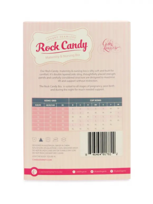 Cake Maternity - imetysliivit Rock Candy - Musta