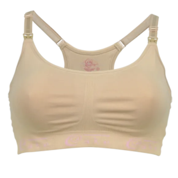 Cake Maternity - imetysliivit Cotton Candy Luxury - Nude