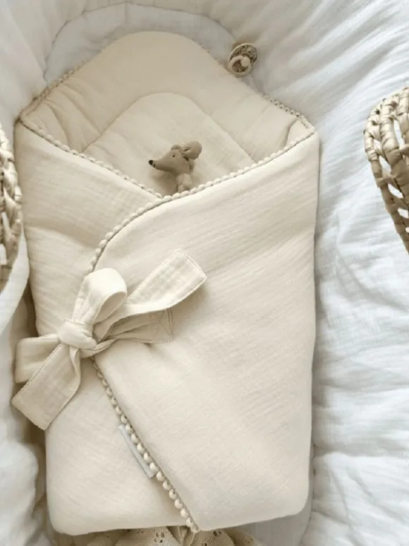 Cotton & Sweet - harso unipussi koristereunalla, vanilla