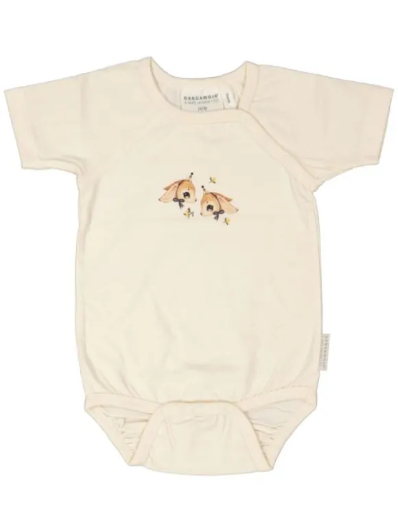 GEGGAMOJA Bamboo lyhythihainen body Long ear beige