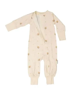 GEGGAMOJA Bamboo vauvan yöpuku Long ear beige
