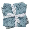 Harsoliina 2-pack 70x70 - Happy dots blue - Done By Deer