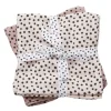 Harsoliina 2-pack 70x70 - Happy dots powder - Done By Deer
