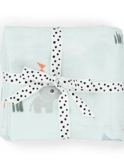 Harsoliina 2-pack 70x70 - Playground Blue - Done By Deer