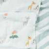 Harsoliina vauvalle 2-pack 70x70 - Celebration Blue – Done By Deer