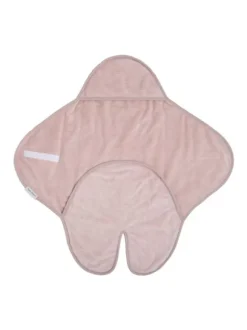 Hupullinen vauvan peitto jossa puntit, Cozy old pink