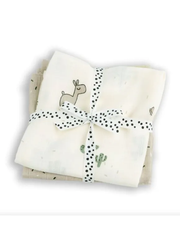 Iso kapaloliina 120x120 Lalee sand 2-pack - Done By Deer