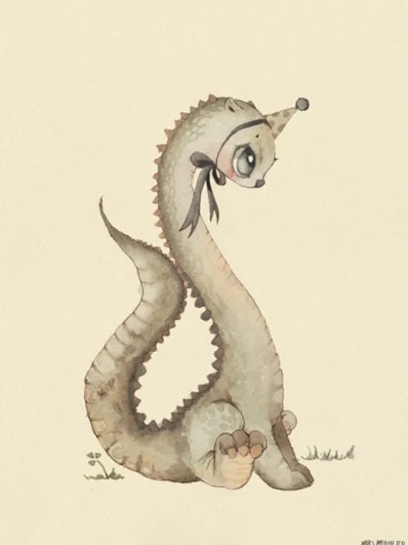 Mrs Mighetto - Dear Dino juliste 30x40
