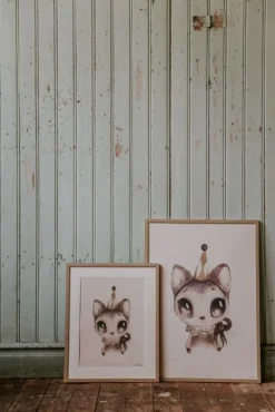 Mrs Mighetto - Dear Meow juliste 50x70