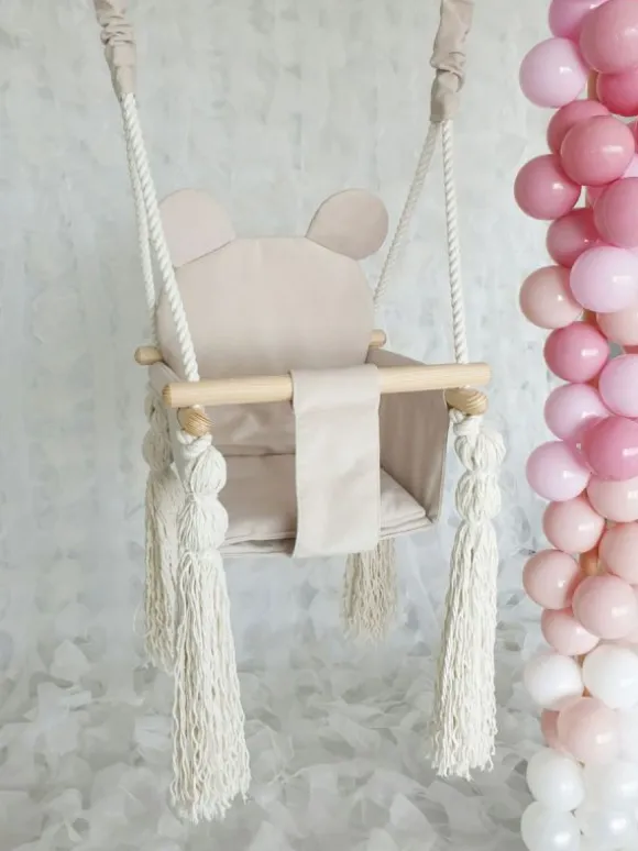 Nalle vauvakeinu, beige