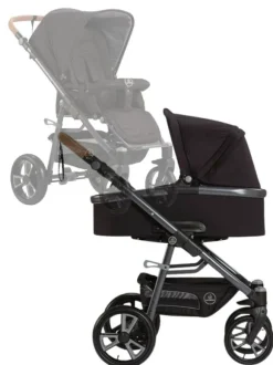 Naturkind Lux Evo yhdistelmävaunut Solight Ecco renkailla, Panther