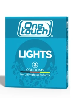One Touch Lights ultraohuet kondomit 3 kpl