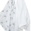 Puuvillainen harsoliina 2kpl 70x70 cm – Bluebell