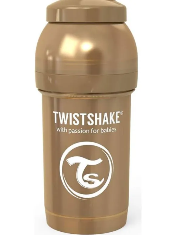 TwistShake - tuttipullo 180ml, pearl copper