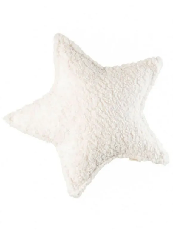 Wigiwama - Tähtityyny Teddy Cream White